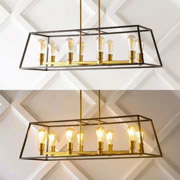 Lloyd Farmhouse Industrial Iron LED Pendant